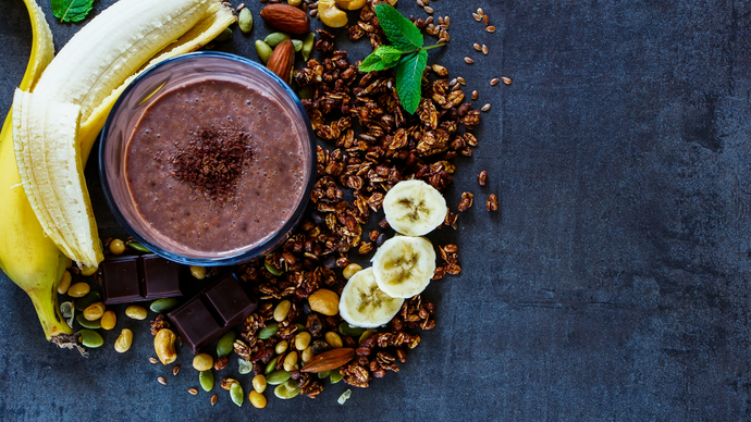 Morning Cacao and Banana Smoothie