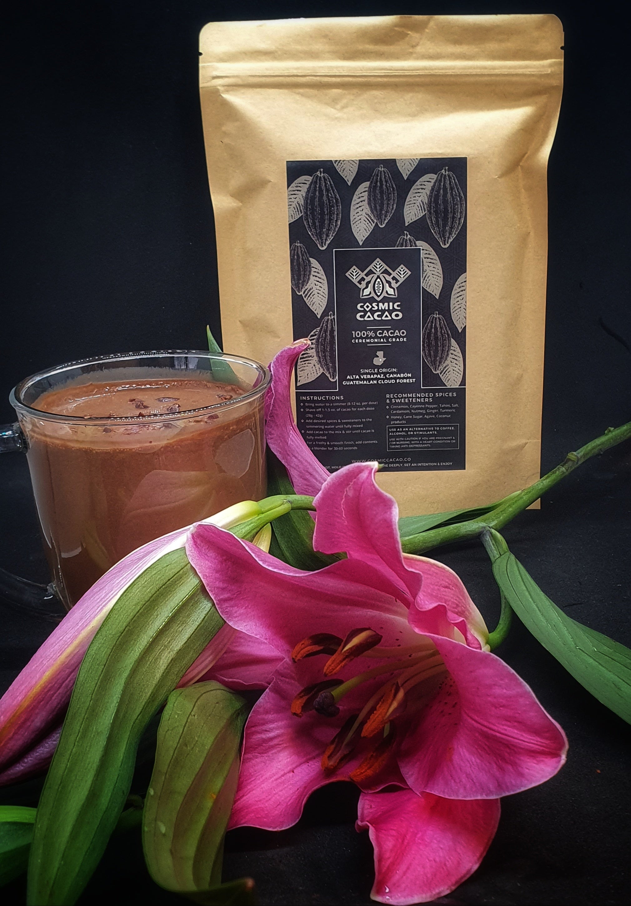 Cosmic Cacao Paste / Brick (1 lb)